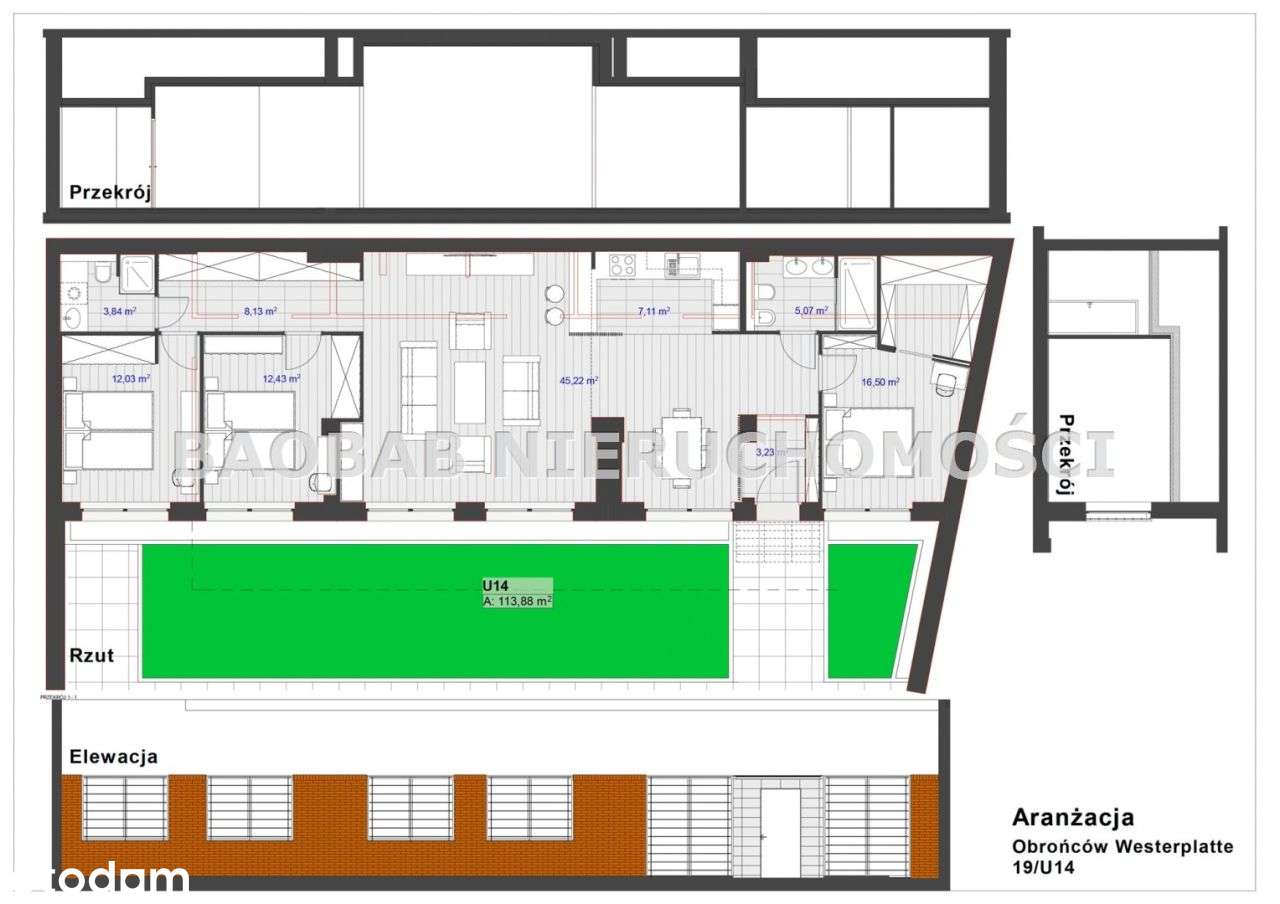 Kołobrzeg 70 M od morza lokal do adaptacji - Pełny obrazek: 4/20
