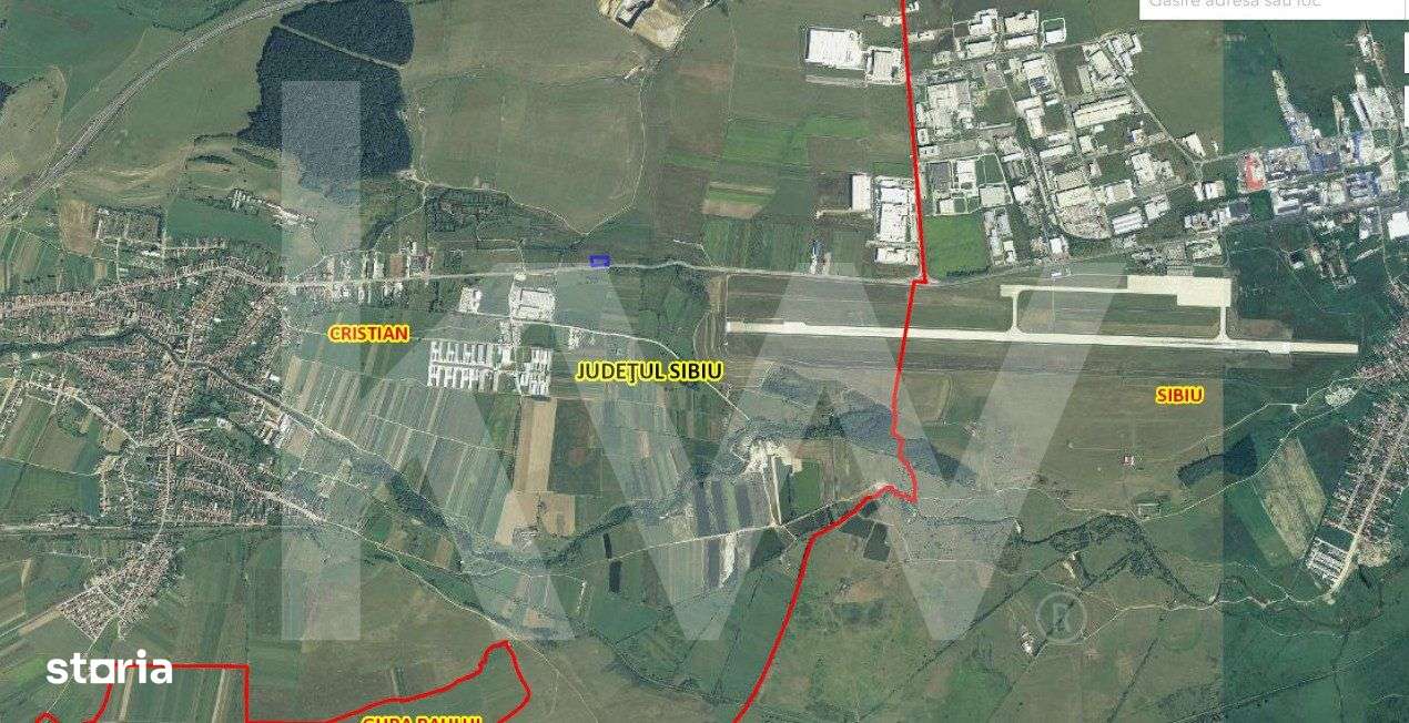 Teren de Vanzare 3.200 mp in Cristian, Sibiu -Posibilitate Dezvoltare - Imagine principală: 2/3