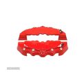 KIT CONJUNTO CAPAS TAMPAS LOOK BREMBO PINÇAS DE TRAVÃO FRONTAIS VERMELHAS - 1