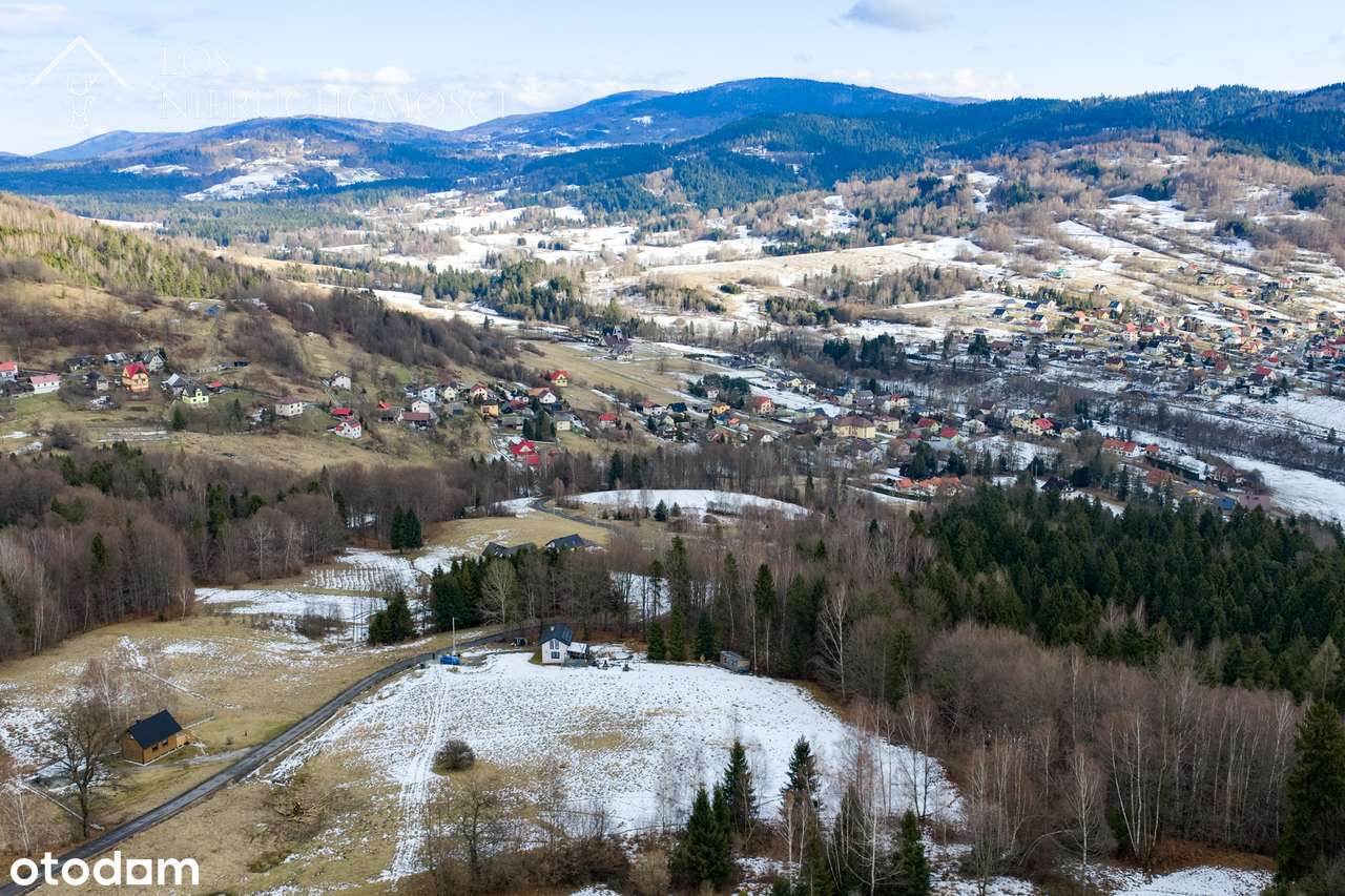 Działka z doskonałym dojazdem. Jeleśnia - nieruchomość inwestycyjna-6