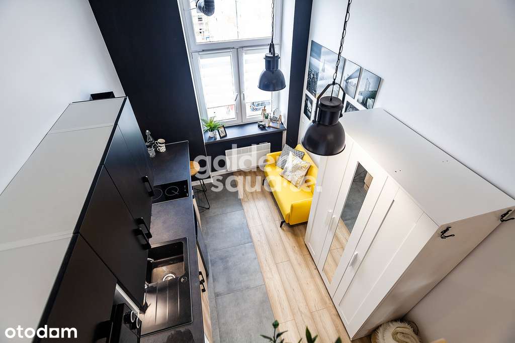 Nowoczesna kawalerka z antresolą przy Pl. Wolności - Pełny obrazek: 4/13