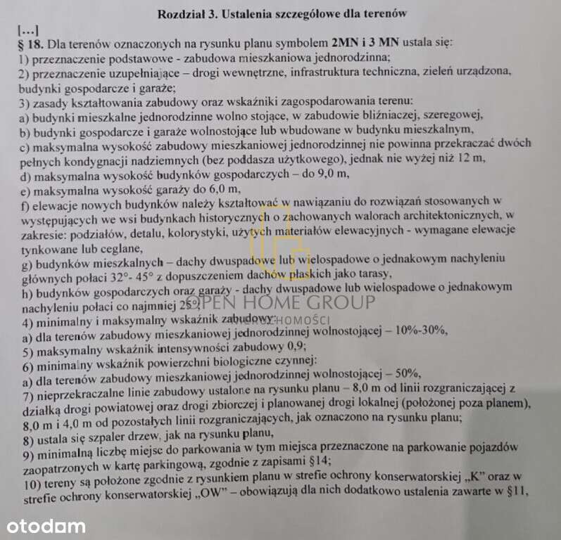Działki pod budowę domu / mpzp / A4 - Pełny obrazek: 4/4