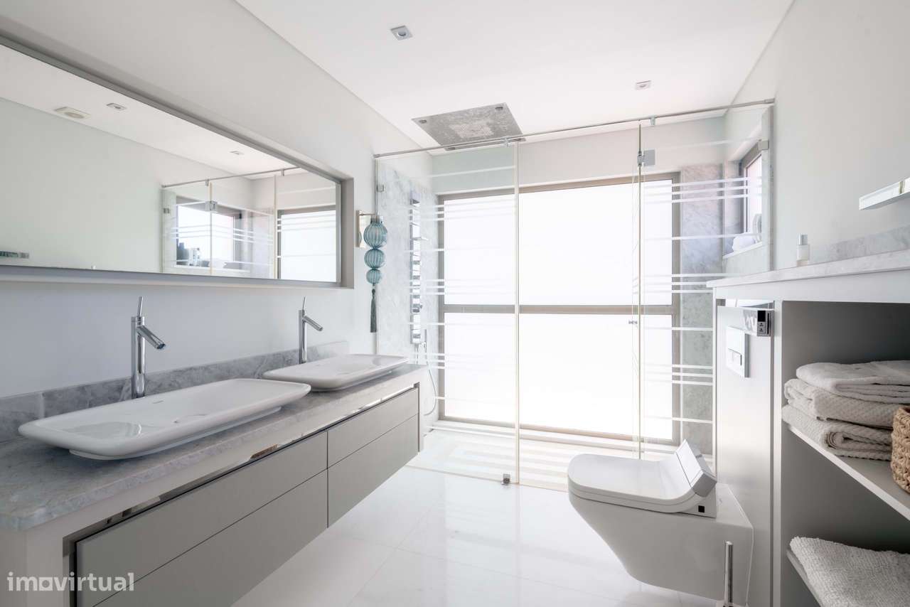 Moradia de luxo com vista mar e golfe-40
