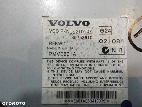 VOLVO C70 II 07r wzmacniacz modul 30752610 - 4