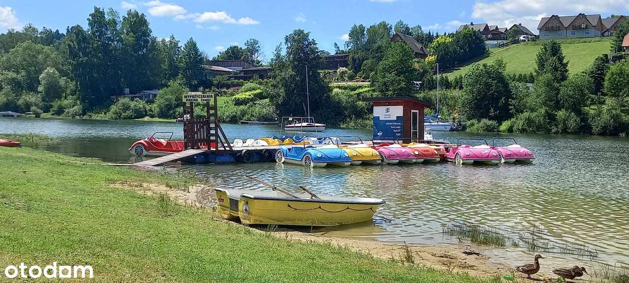 Ośrodek wypoczynkowy Bieszczady Solina Zawóz 70 arów 14 domków-14