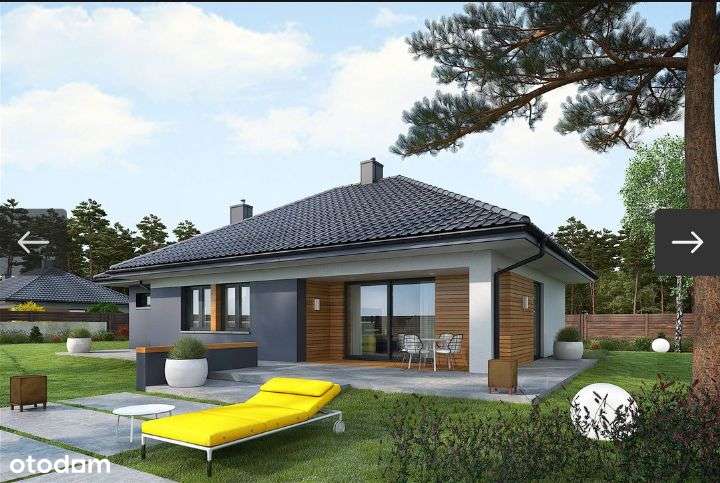 Działka +Dom 3 pokoje +salon +poddasze Targowa ECO-10