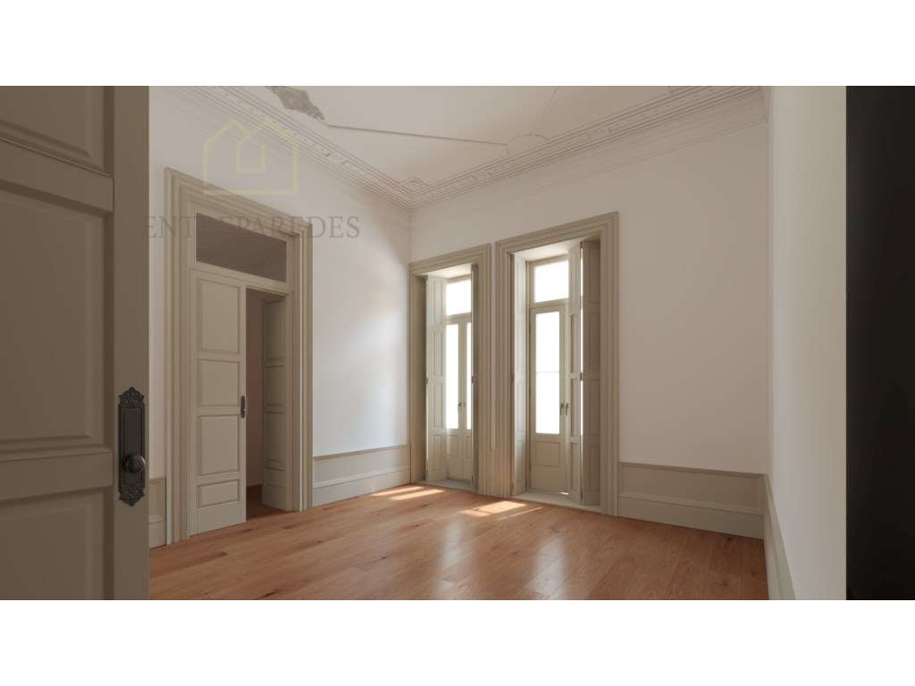 Apartamento T1 com jardim de 68m2 no prédio Álvares Cabral, para co... - Grande imagem: 5/14