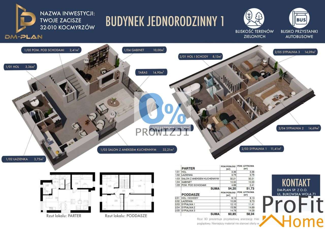 Dom wolnostojący 135 m2 Kocmyrzów-12