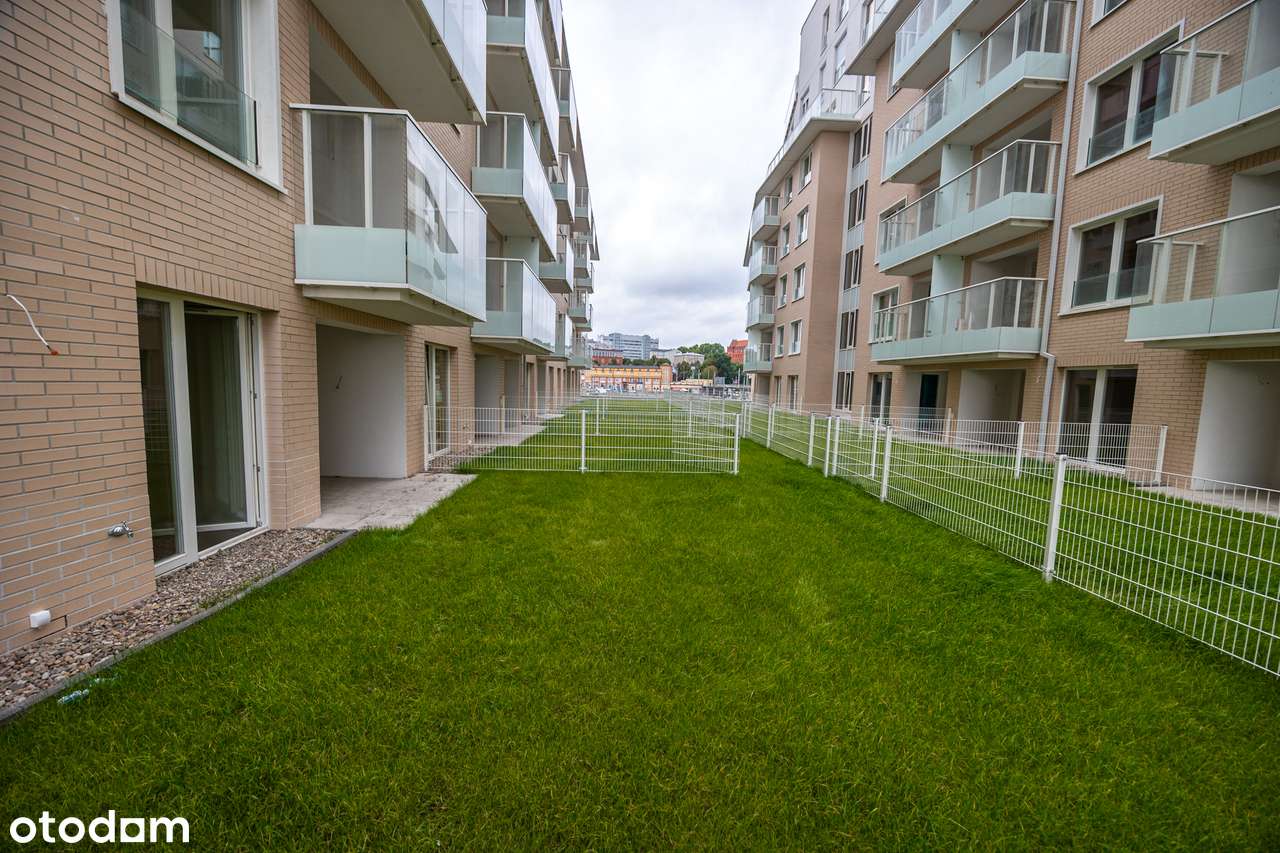 Dwupokojowe mieszkanie w stanie deweloperskim, taras z ogrodem, winda!-7