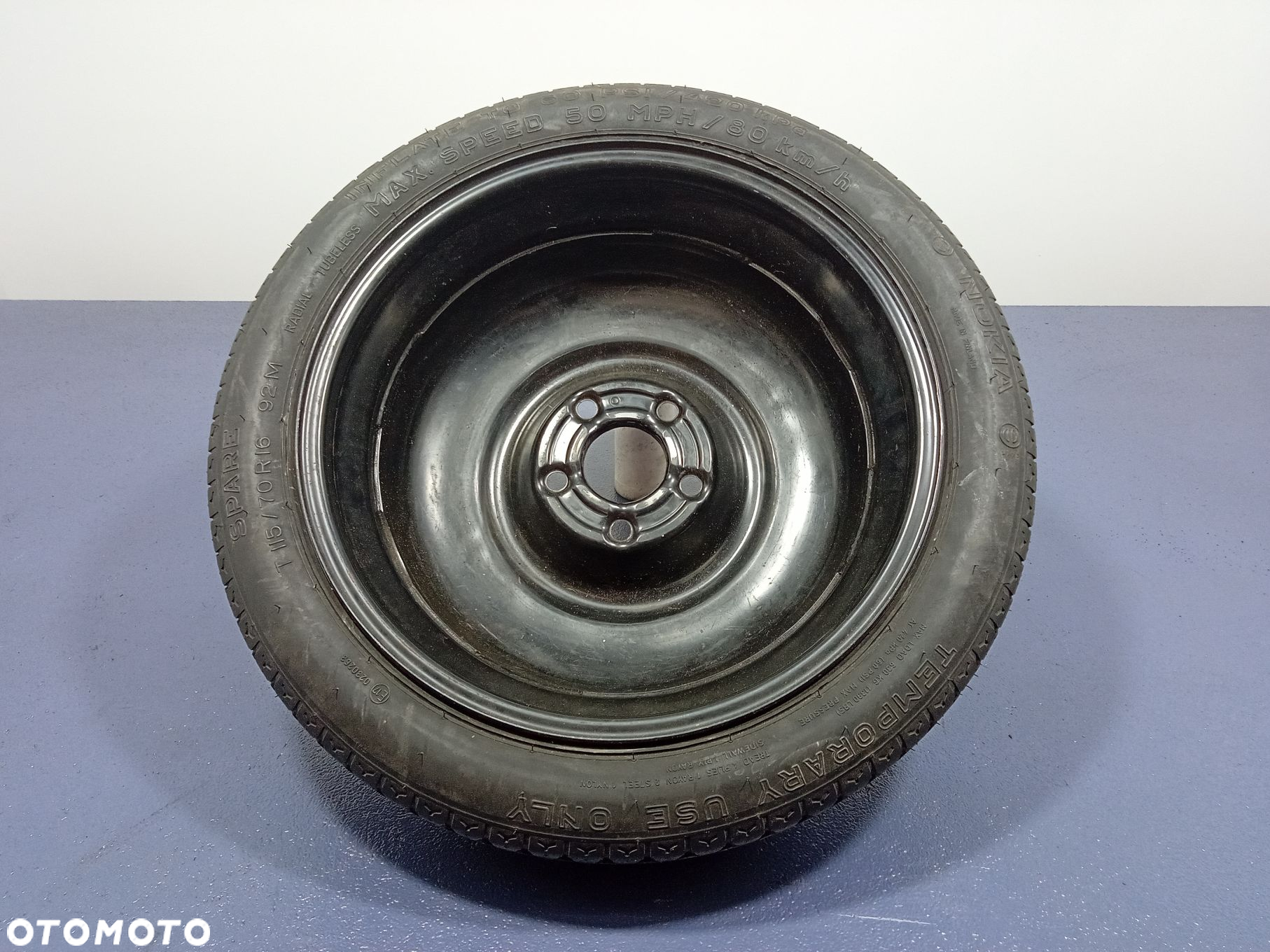 SAAB 9-5 KOŁO DOJAZDOWE DOJAZDÓWKA 4JX16 5X110 ET43 4569661 - 8