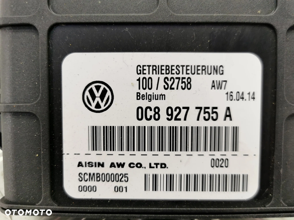 VW TOUAREG 7P 10-18R STEROWNIK SKRZYNI BIEGOW 0C8927755 A - 2