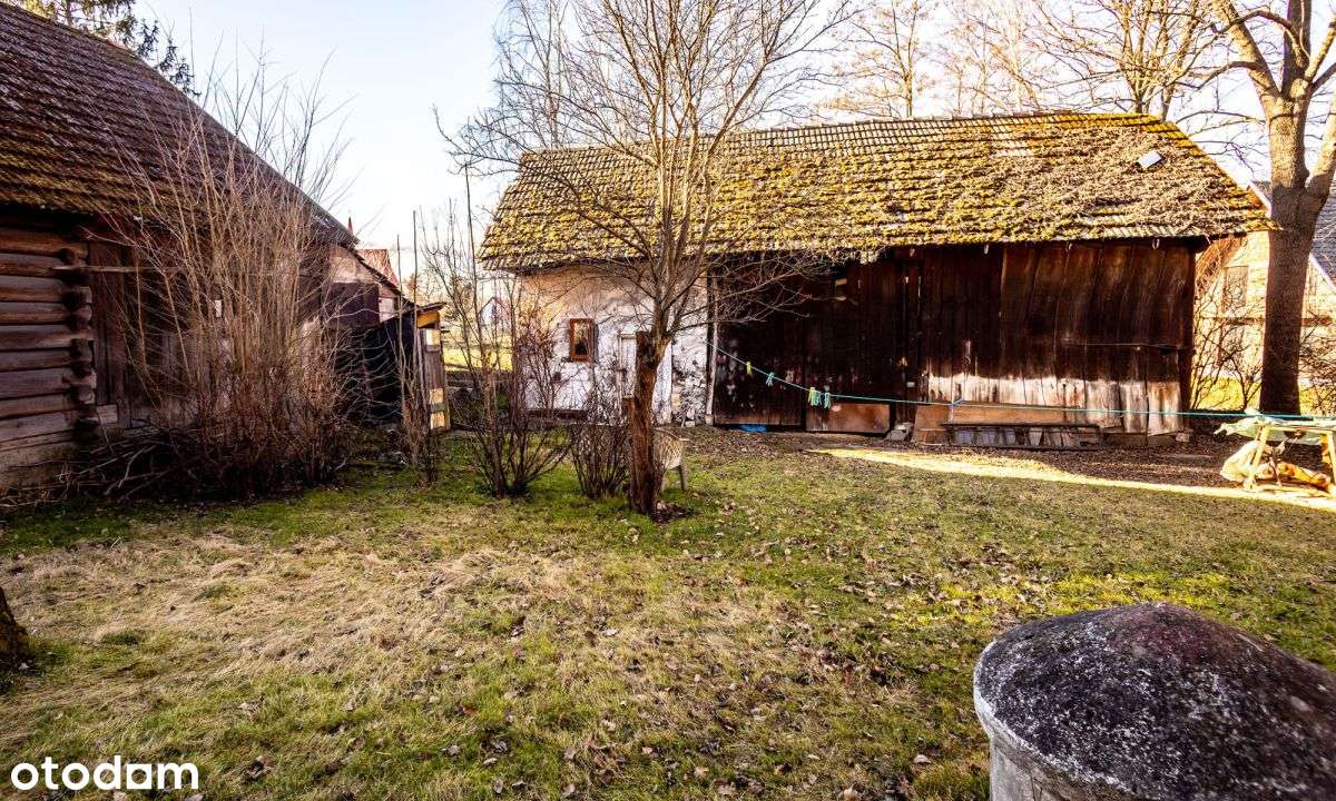 Drewniany dom ze stodołą w Krzeczowie - 5 min A4-9