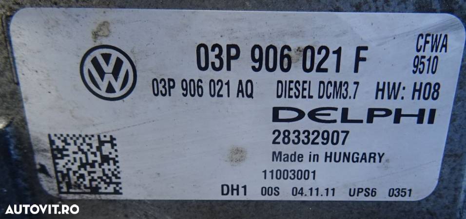 Calculator motor Volkswagen Polo 1.2 TDI CFW din 2011 - 2