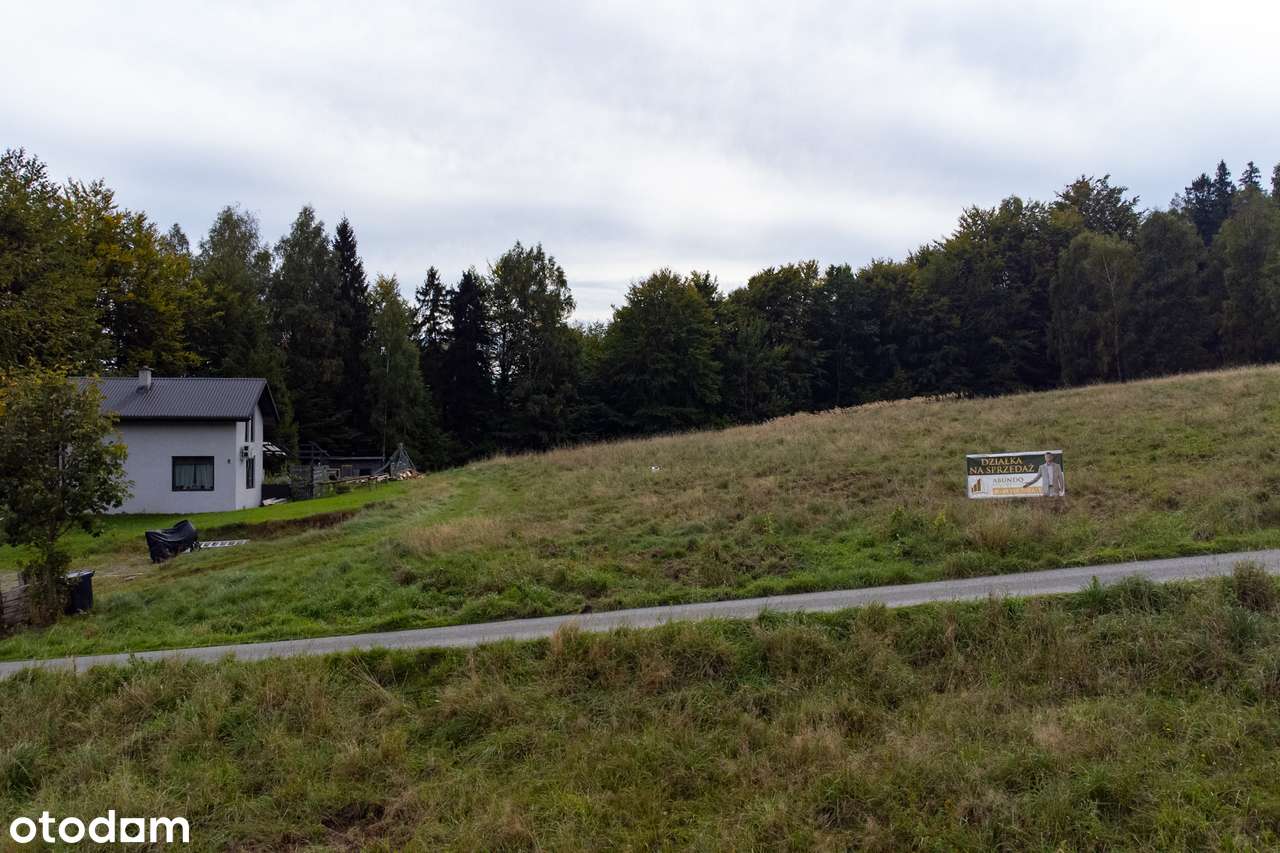 Duża działka w górach z asfaltowym dojazdem i mediami-8