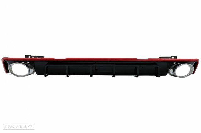 Difusor com Ponteiras Audi A6 C8 4K (2018 a 2022) S Line - 2