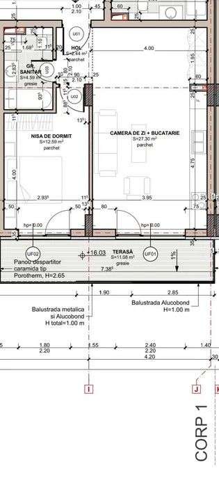 Apartament cu 2 camere, 47 mp, balcon, zona Eroilor - Imagine principală: 4/4