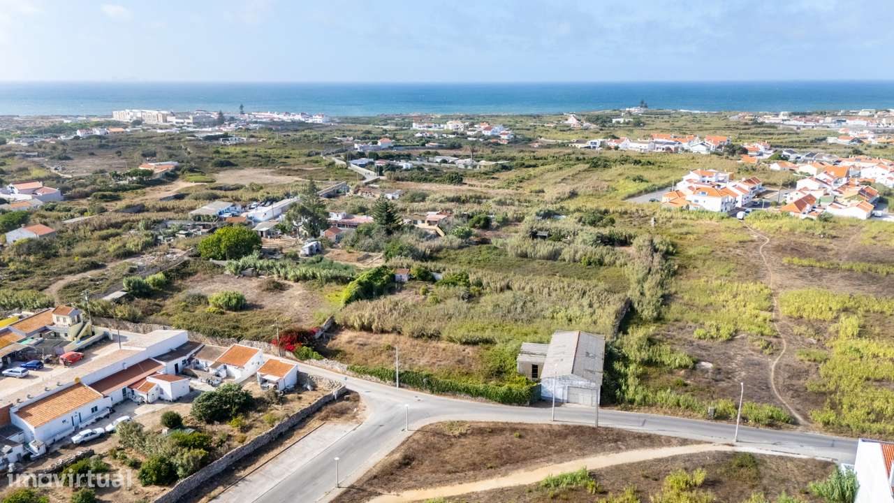 Terreno com área de 3360m² e Armazém com 180m² em Peniche - Grande imagem: 4/11