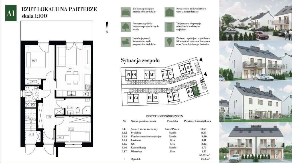 Nowa Cena ! Mieszkanie z ogródkiem - Zaczernie - Pełny obrazek: 5/5