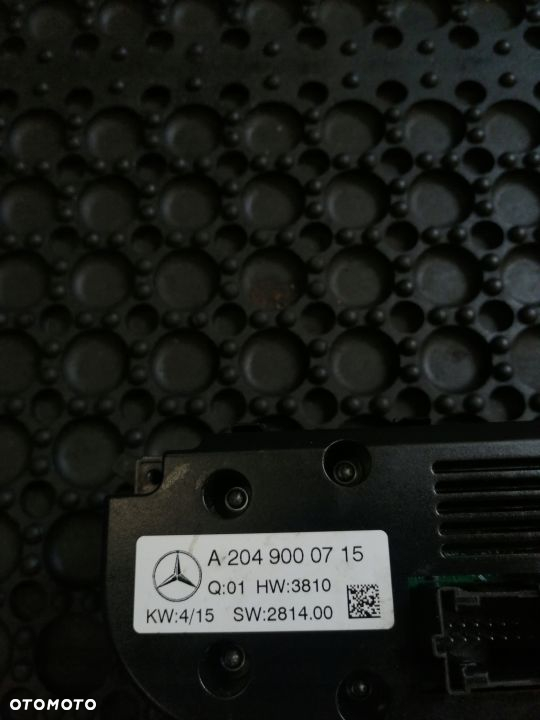 PANEL KLIMATYZACJI MERCEDES A2049000715 GWARANCJA! - 2