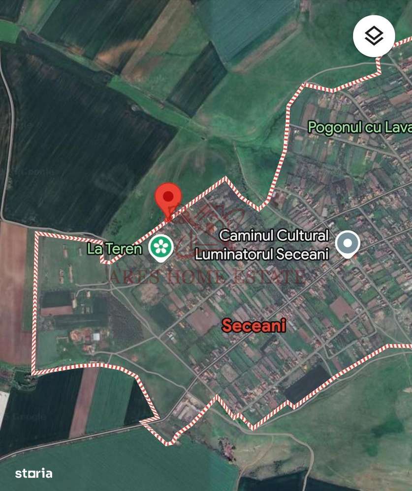 Teren 910 mp cu casa veche – Seceani - 30 km de Timișoara - Imagine principală: 5/6