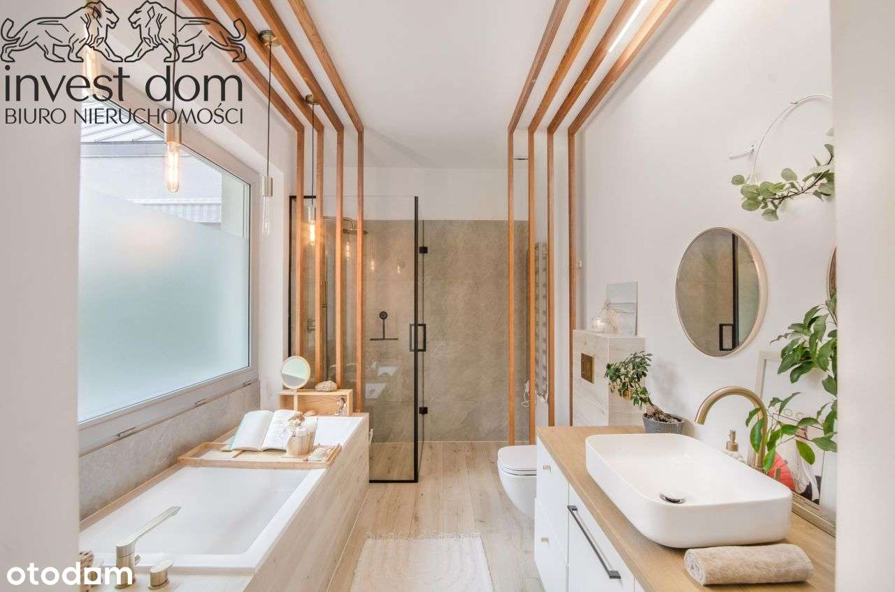 Śródziemnomorska Willa z Kolonialną Nutą | Spokój,-12