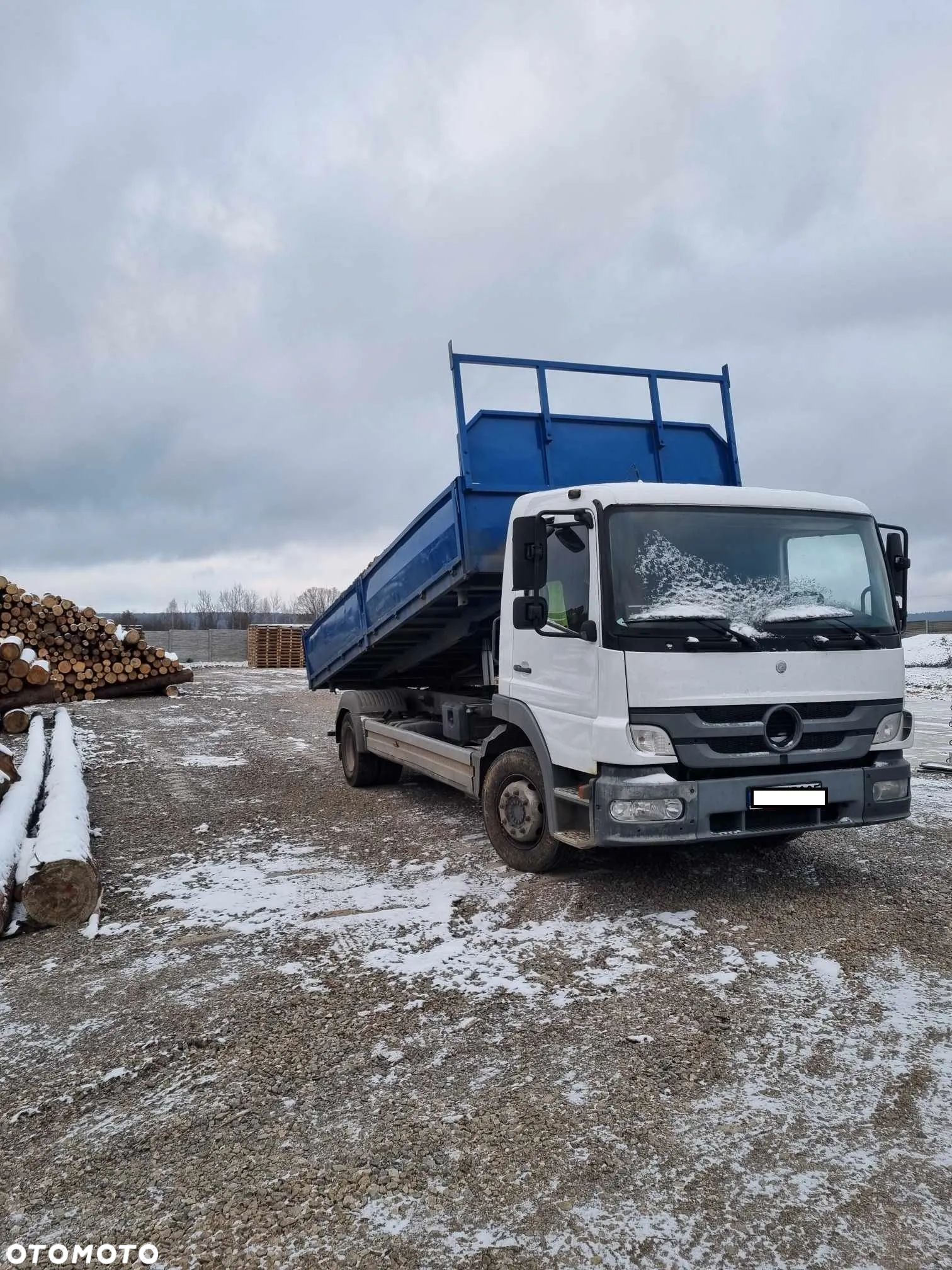 Mercedes-Benz Atego 1223 kiper 3-strony - 1