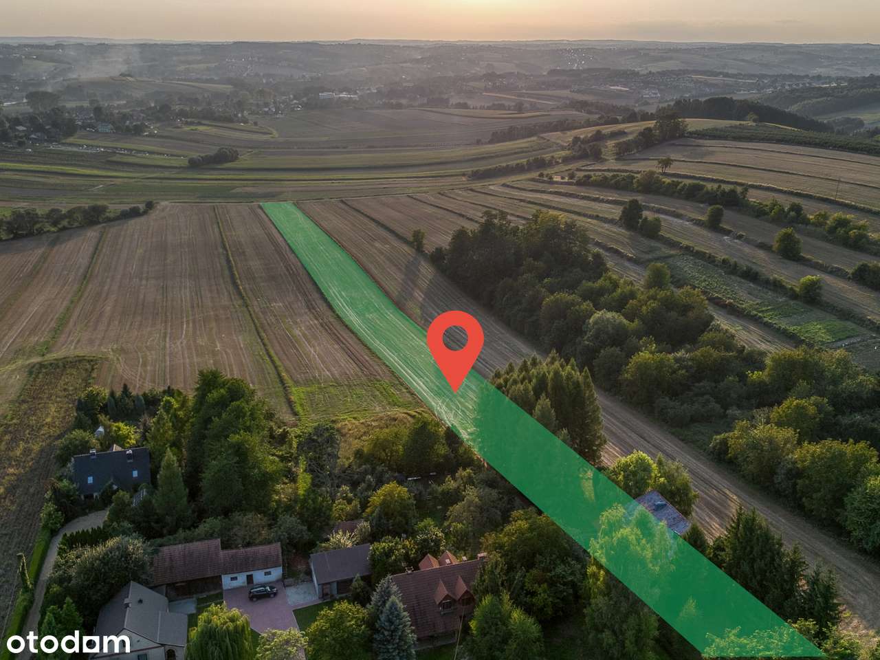 1,11 ha - Więcławice Dworskie, gm. Michałowice - budowlano-rolna-6