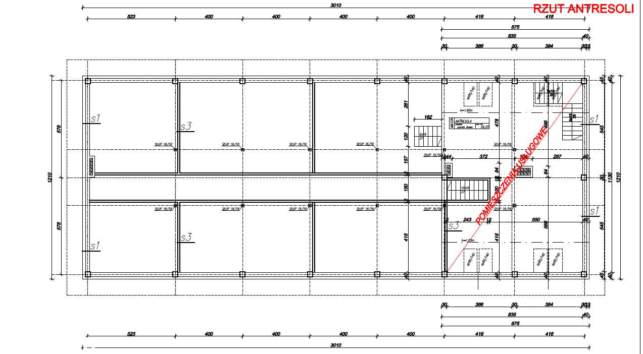 4 DZIAŁKI BUDOWLANE + BUDYNEK USŁUGOWY - HALA-16