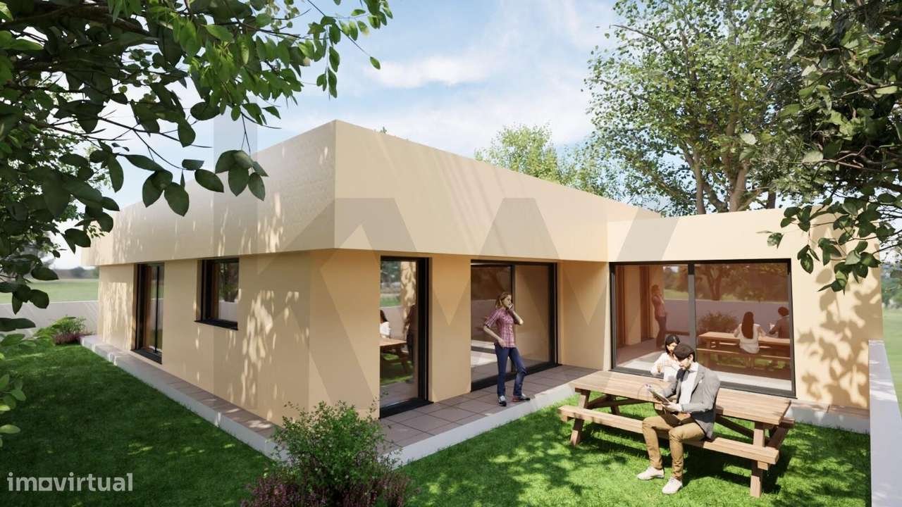 Moradia Térrea T3+1 com Piscina – Em Construção | Conclusão no Final d - Grande imagem: 4/12