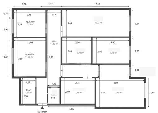 Apartamento T3 na Rua Tomás Alcaide-30