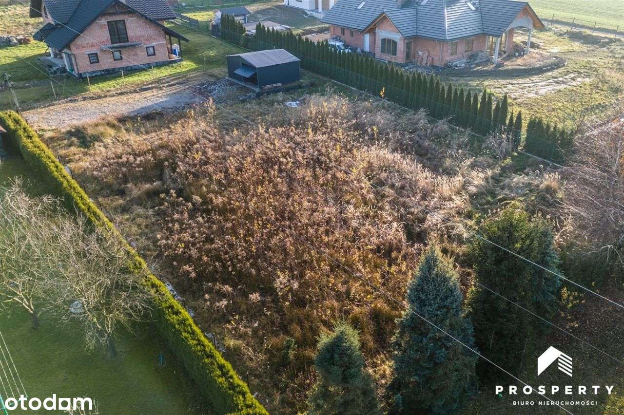 Działka z pozwoleniem na budowę spokojna okolica - Pełny obrazek: 4/8
