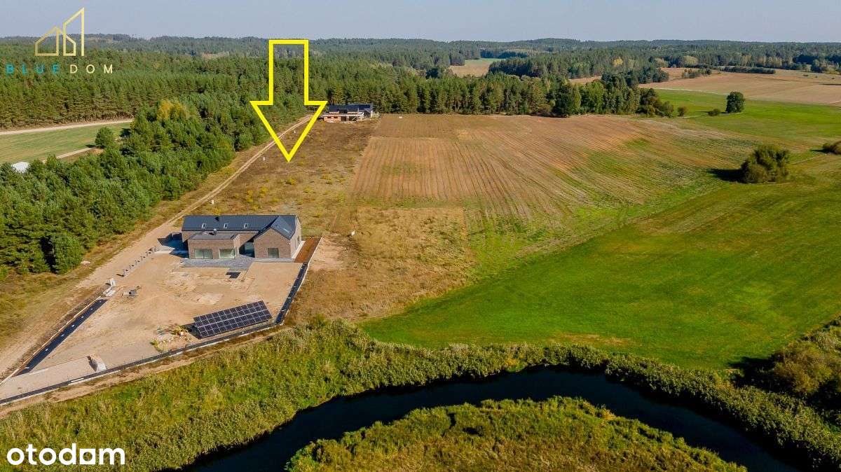 Działka z pozwoleniem na budowę w pobliżu rzeki. - Pełny obrazek: 4/9