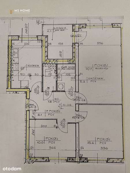 3 pokoje_67m2_IV piętro_Szarych Szeregów_Białystok-7