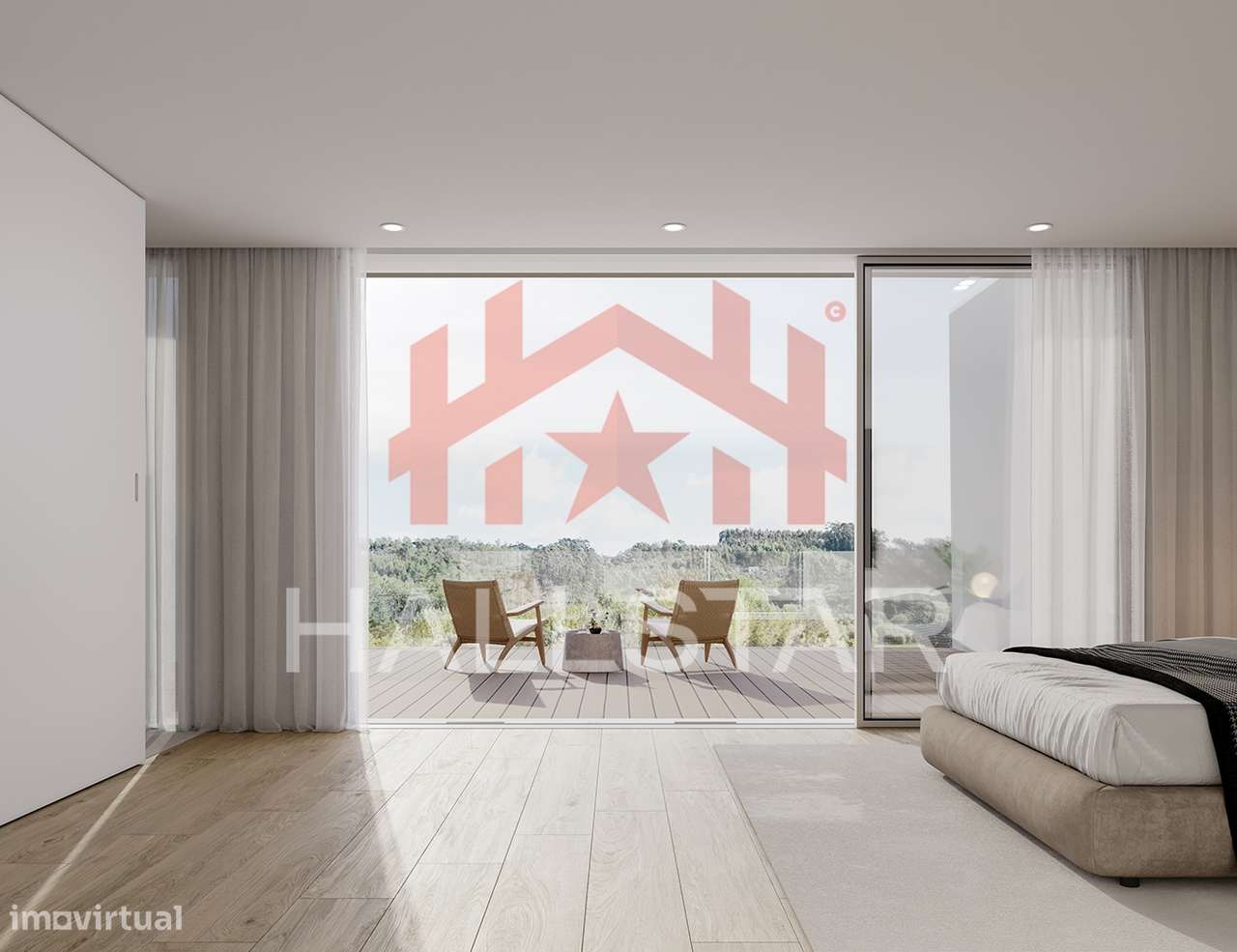 Moradia T4 / Em Construção / Garagem para 2 carros / Jardim / Milagres - Grande imagem: 5/17