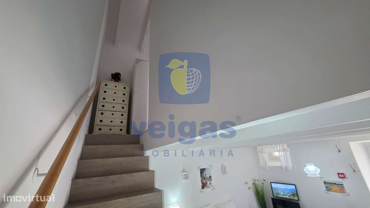 Moradia T1 renovada dentro das muralhas de Óbidos, com terraço, jardim-32