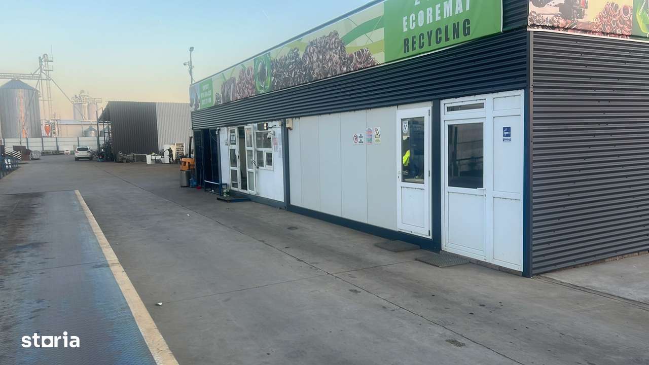 Hale ,casa de locuit, service auto,spatiu birouri + teren 10000 mp - Imagine principală: 4/8