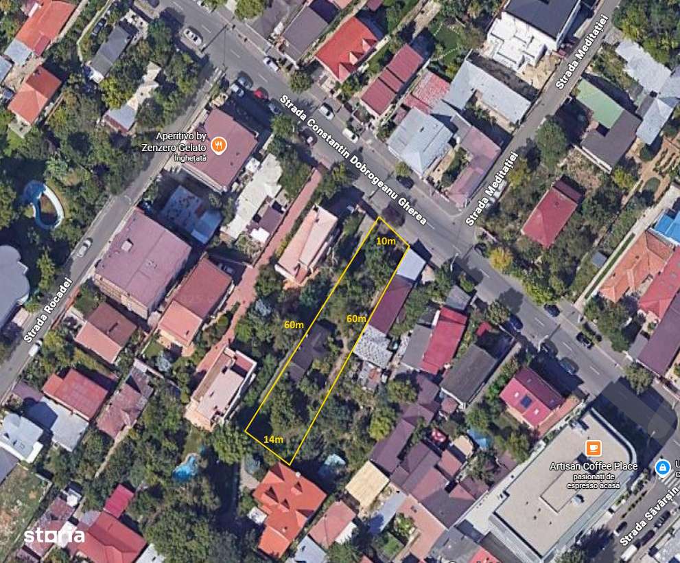 Teren 717mp Nord Baneasa Dobrogeanu Gherea Sisesti Ionescu de la Brad-0