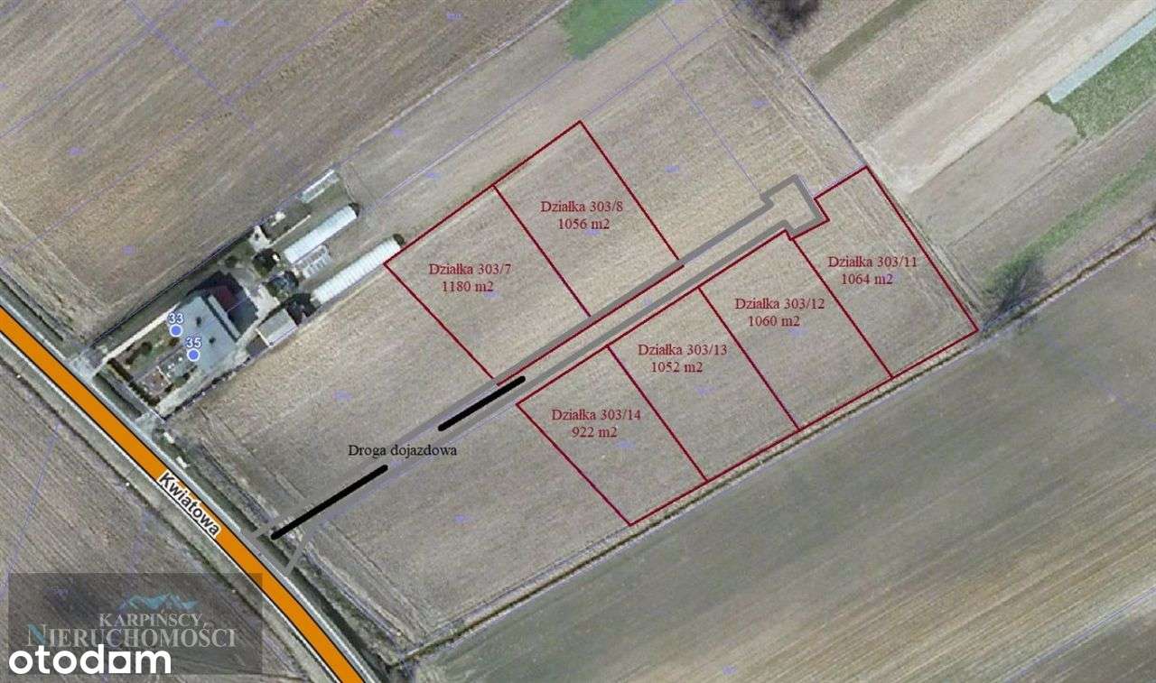 Działka budowlana 922 m2 – Racibórz- Miedonia-0