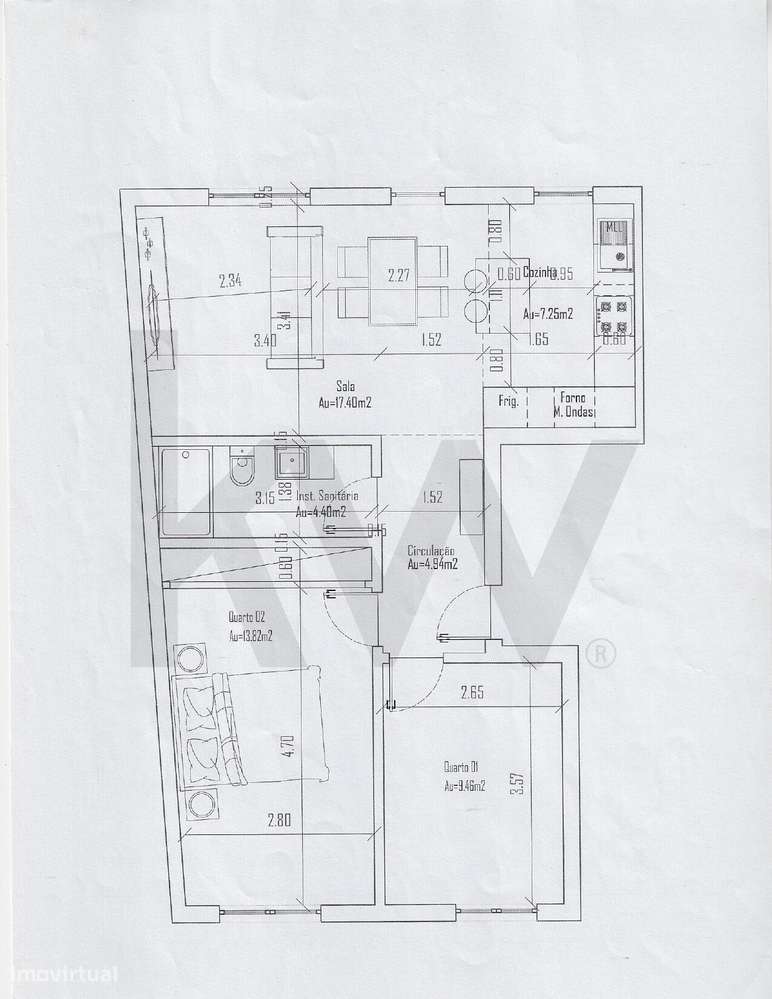 APARTAMENTO T2 TOTALMENTE REMODELADO COM LOGRADOURO – CRUZ DE PAU-12