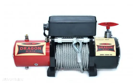 troliu electric scurt, DRAGON WINCH 10000 lbs (trage 4536 kg) - 2