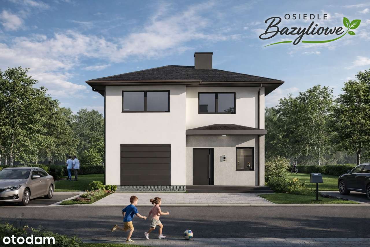 Nowy dom wolnostojący Osiedle Bazyliowe w Osielsku, ul. Bazyliowa-0