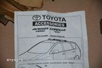 Toyota Avensis Verso / Corolla Kombi   -   bagażnik dachowy oryginał klucz Alu - 5