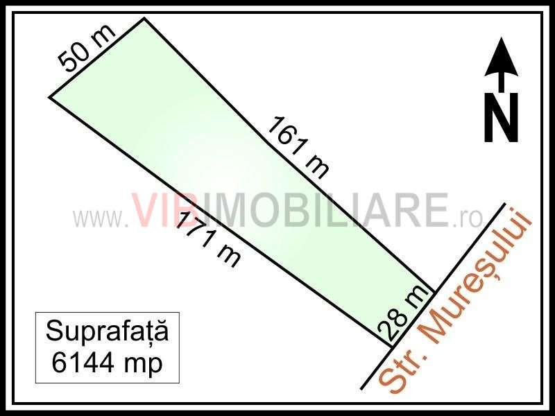 Breaza - Nistoresti, Str. Muresului, teren intravilan, suprafata 6.144 - Imagine principală: 5/7