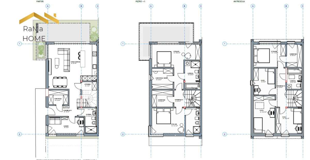 3 poziomowy apartament z widokiem na Tatry - 192m2-18