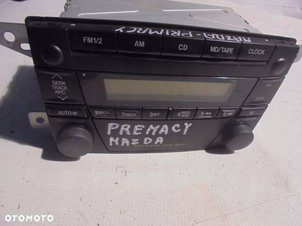 RADIO PANEL CD CB81669S0A MAZDA PREMACY I LIFT - 1