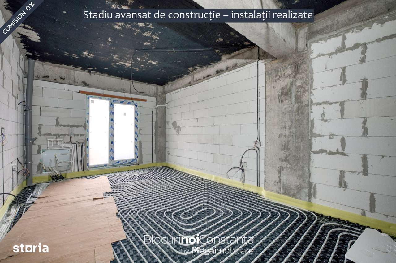 #Avans 5.000€ · Studio la mare · încălzire în pardoseală | Mamaia Nord-10