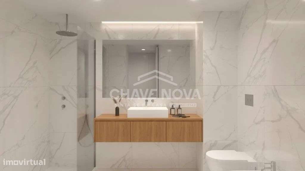 Apartamento T1 novo em Santa Marinha no piso 4-SD/04732/MH-7