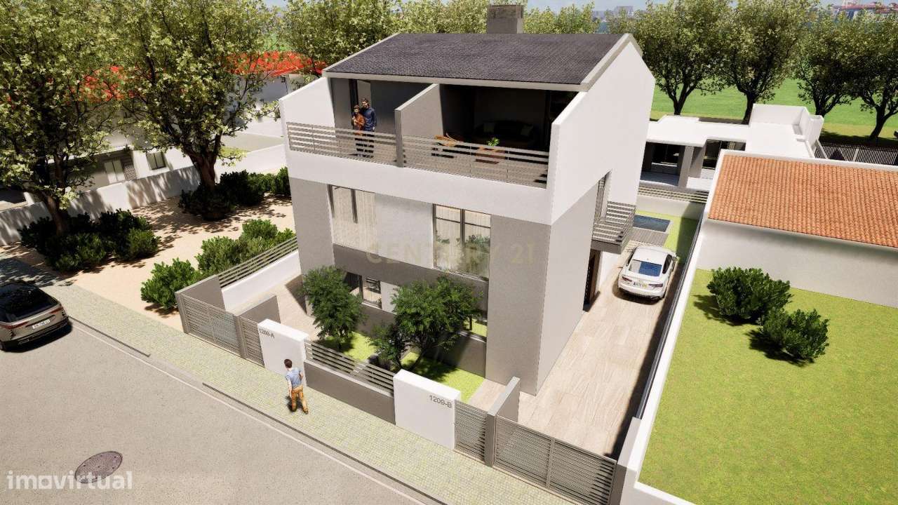 Moradia T3 3 Suites Com Piscina Nova Construcao Fernao Ferro