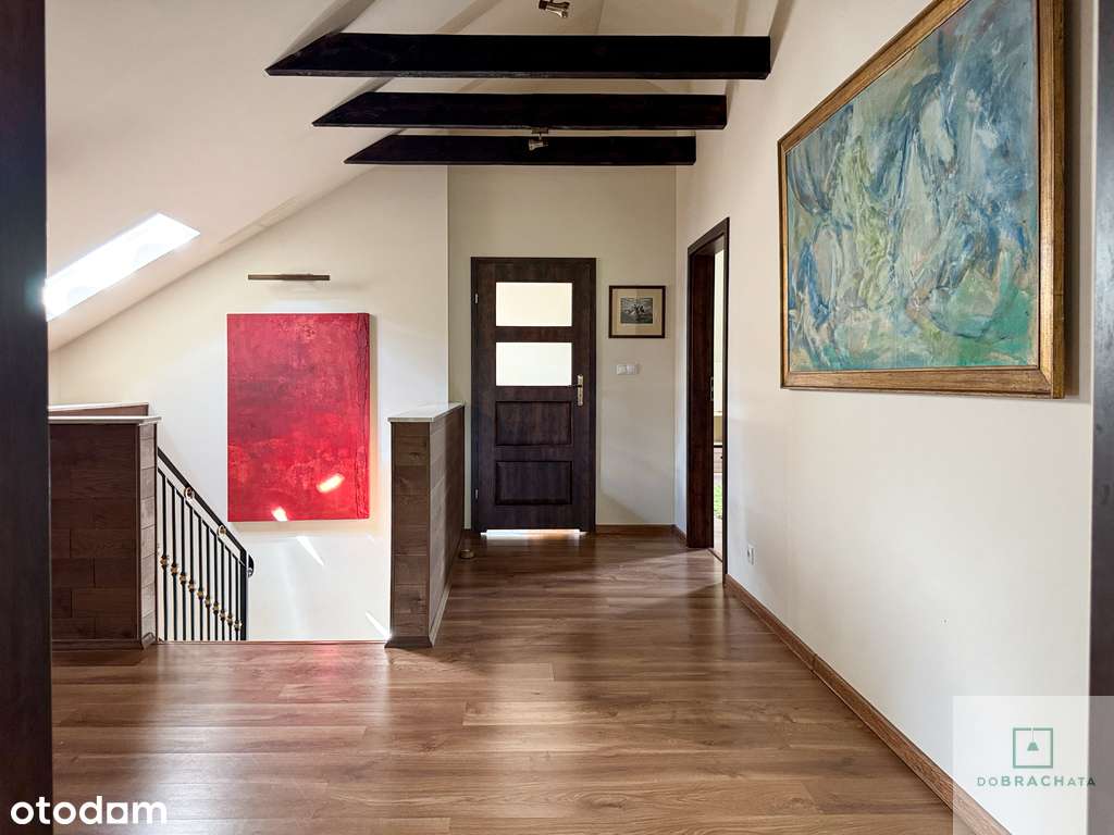 Posiadłość rodzinna nad Wisłą 2 domy działka 2000m-17