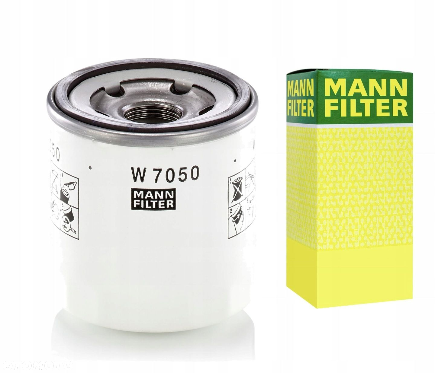 Mann-Filter W 7050 Filtr oleju FORD, LAND ROVER - 3